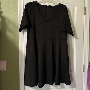 Torrid Black V-Neck Dress